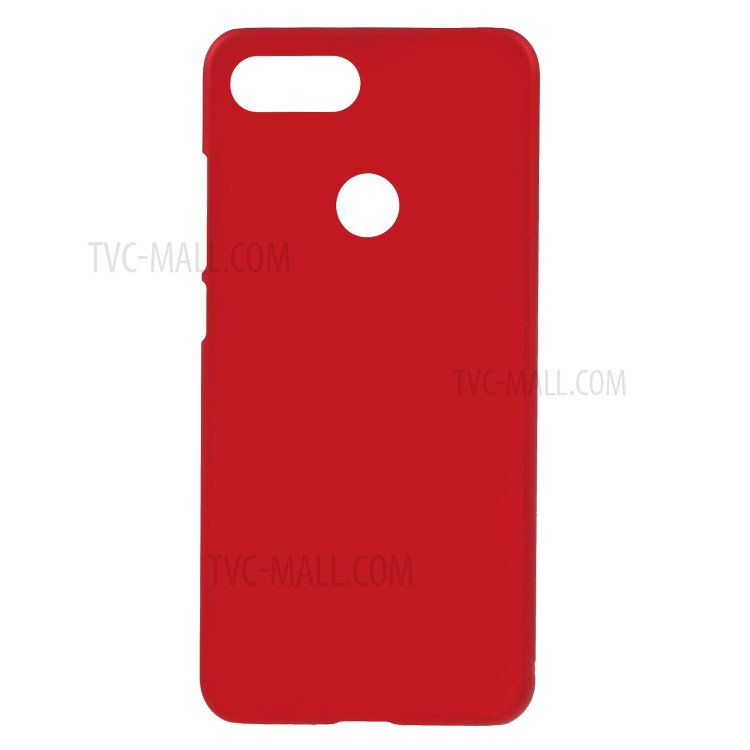 Rubberized Hard Plastic Phone Case for Xiaomi Mi 8 Lite/Mi 8 Youth (Mi 8X) - Red-1