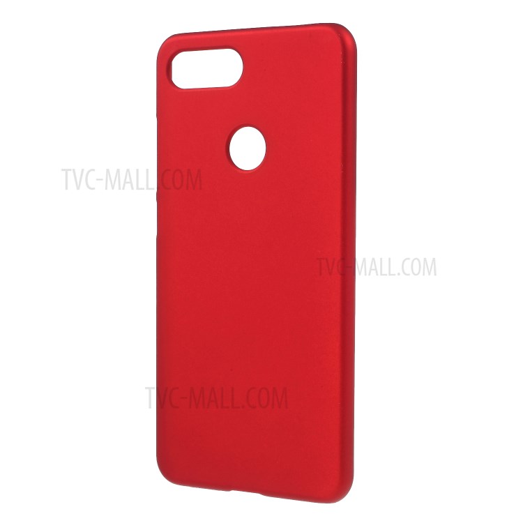 Rubberized Hard Plastic Phone Case for Xiaomi Mi 8 Lite/Mi 8 Youth (Mi 8X) - Red-2