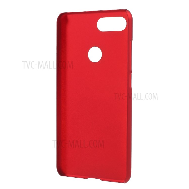 Rubberized Hard Plastic Phone Case for Xiaomi Mi 8 Lite/Mi 8 Youth (Mi 8X) - Red-3