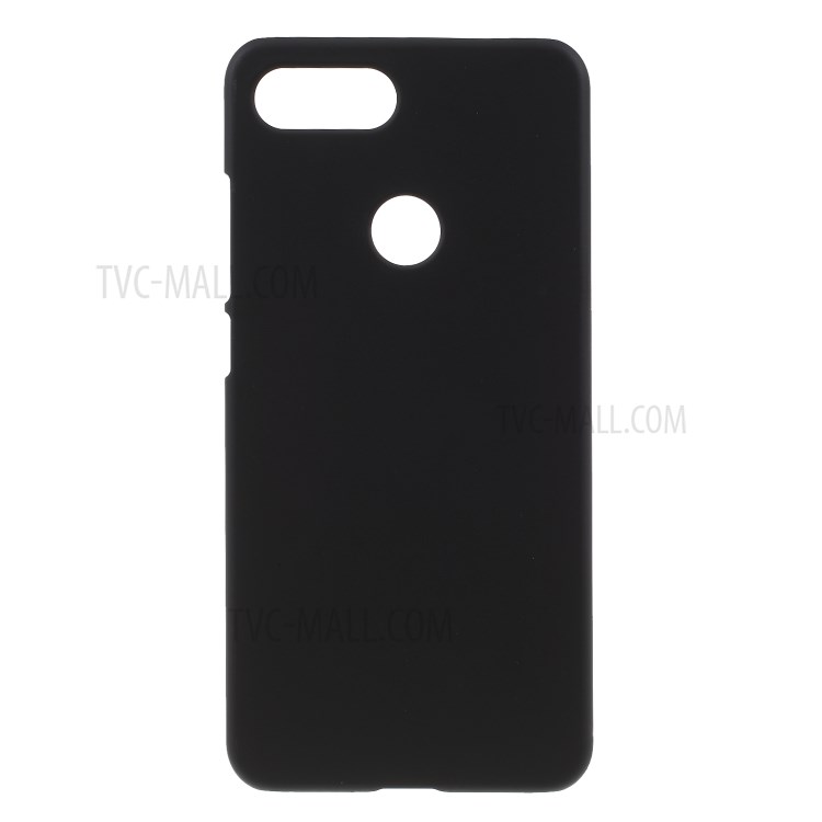 Rubberized Hard Plastic Phone Shell for Xiaomi Mi 8 Lite/Mi 8 Youth (Mi 8X) - Black-1