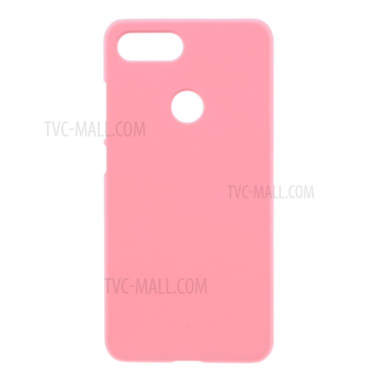 Rubberized Hard Plastic Back Cover Shell for Xiaomi Mi 8 Lite/Mi 8 Youth (Mi 8X) - Pink-1