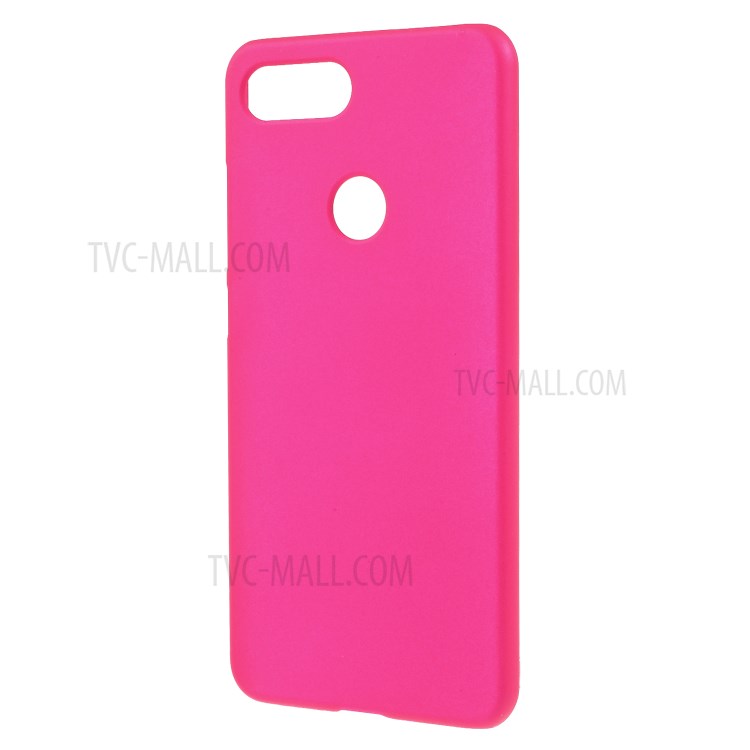 Rubberized Hard PC Mobile Shell Case for Xiaomi Mi 8 Lite/Mi 8 Youth (Mi 8X) - Rose-2
