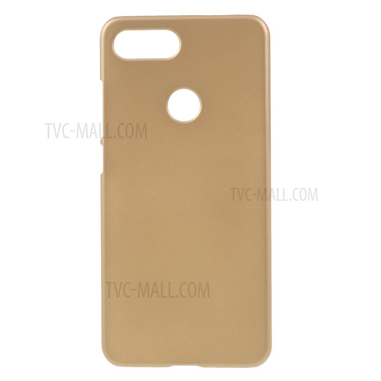 Rubberized Hard PC Cellphone Case for Xiaomi Mi 8 Lite/Mi 8 Youth (Mi 8X) - Gold-1