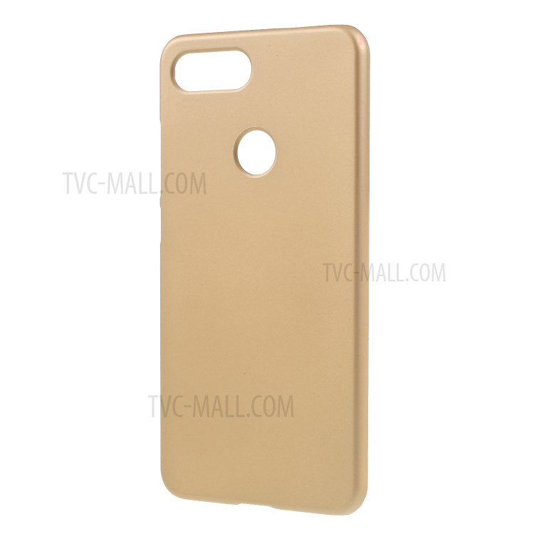Rubberized Hard PC Cellphone Case for Xiaomi Mi 8 Lite/Mi 8 Youth (Mi 8X) - Gold-2