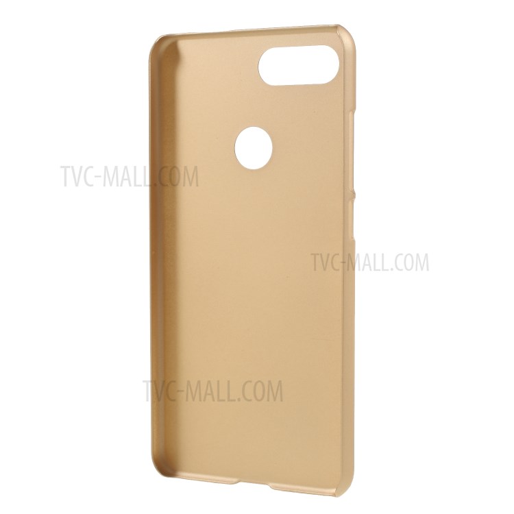 Rubberized Hard PC Cellphone Case for Xiaomi Mi 8 Lite/Mi 8 Youth (Mi 8X) - Gold-3