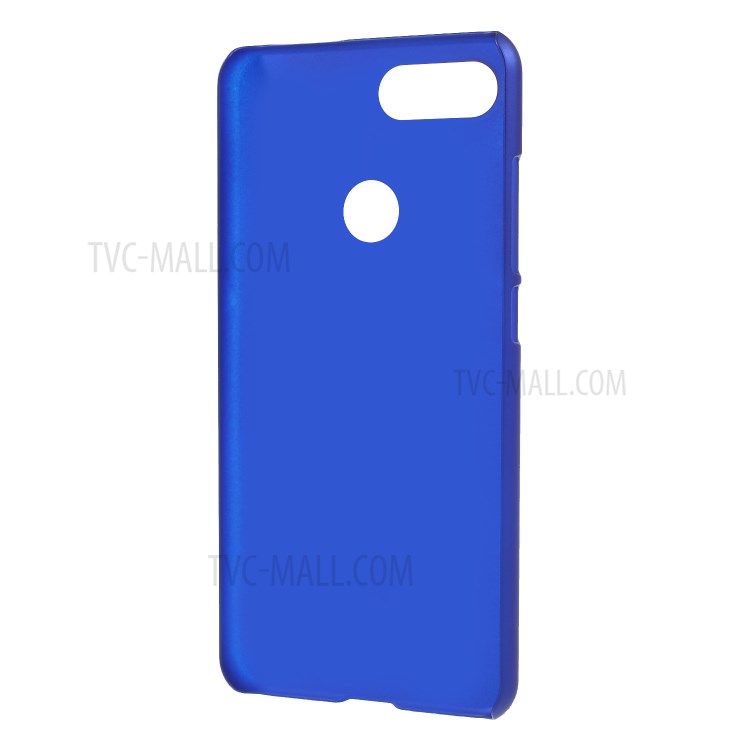 Rubberized Hard Plastic Cover Shell for Xiaomi Mi 8 Lite/Mi 8 Youth (Mi 8X) - Dark Blue-3