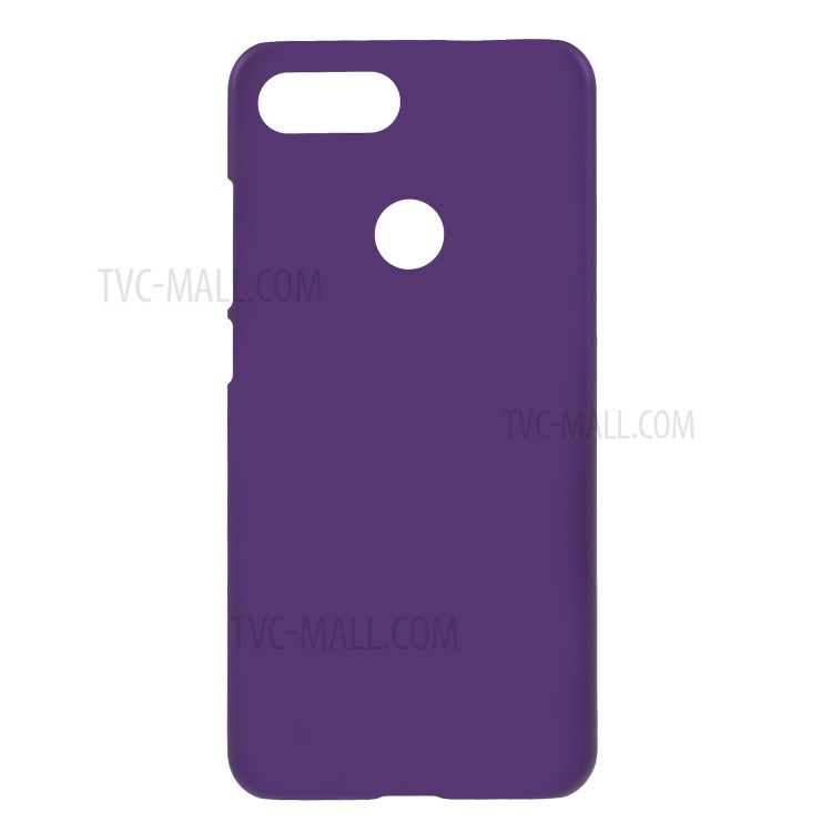 Rubberized Hard PC Phone Casing for Xiaomi Mi 8 Lite/Mi 8 Youth (Mi 8X) - Purple-1