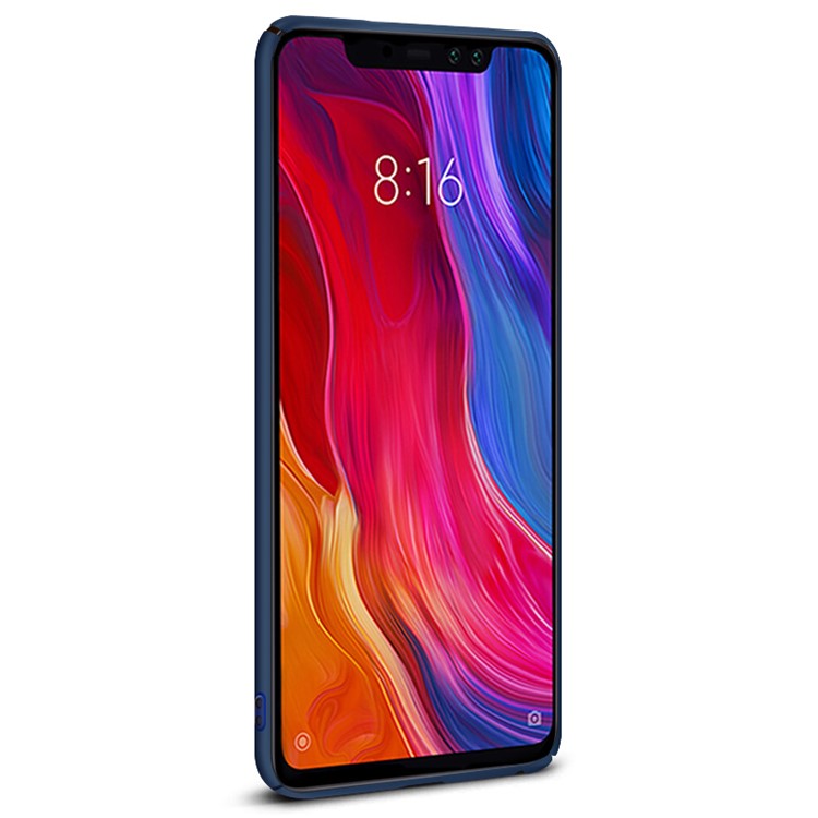 IMAK Jazz Skin Feel PC Protector Shell + Screen Protector for Xiaomi Redmi Note 6 Pro - Dark Blue-3
