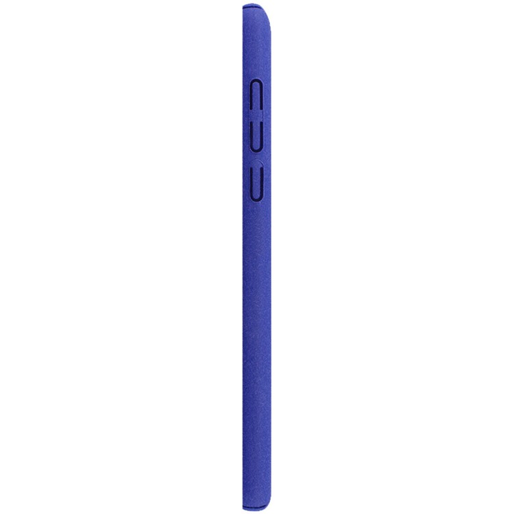 IMAK Ring Holder Kickstand Matte PC Cover Shell + Screen Protector for Xiaomi Redmi Note 6 Pro - Blue-5