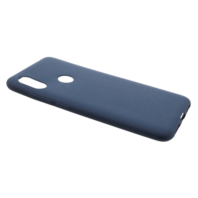 Skin-touch Matte TPU Soft Mobile Case for Xiaomi Redmi Note 6 Pro - Dark Blue-2