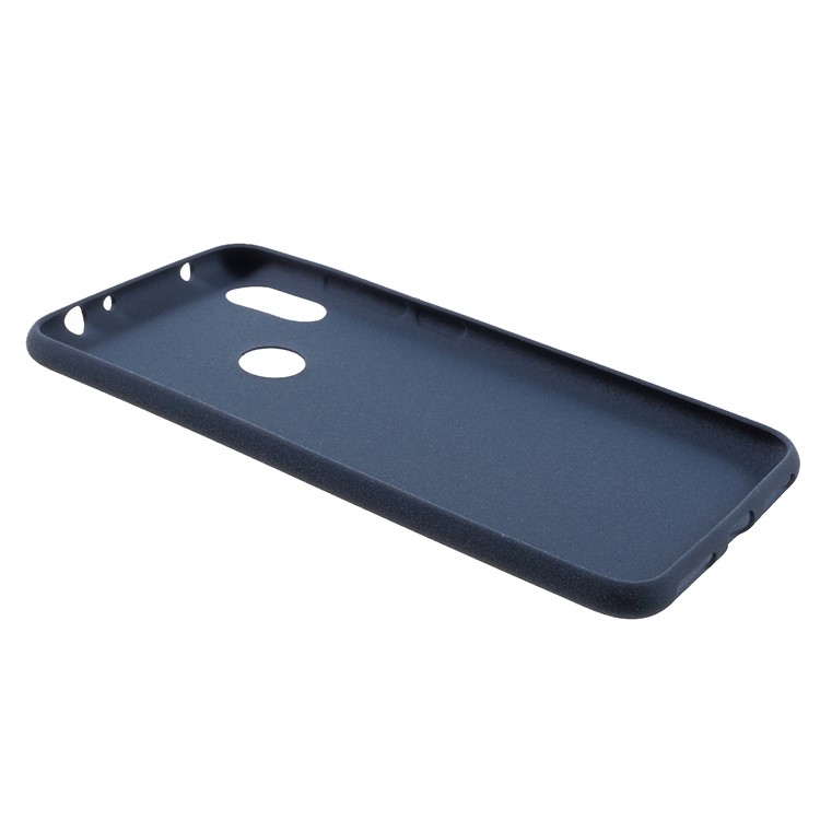 Skin-touch Matte TPU Soft Mobile Case for Xiaomi Redmi Note 6 Pro - Dark Blue-3