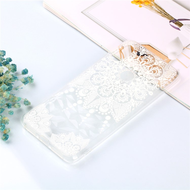 For Xiaomi Redmi Note 6 Pro / Note 6 TPU Shell / Embossed Flower / 3D Diamond Surface - Mandala-9
