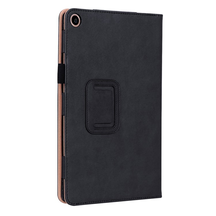 Retro Style PU Leather Card Holder Tablet Case with Stand for Xiaomi Mi Pad 4 Plus - Black-6