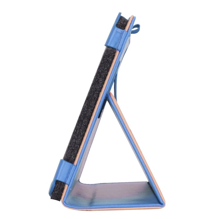 Retro Style PU Leather Card Holder Protective Case Shell for Xiaomi Mi Pad 4 Plus - Blue-10
