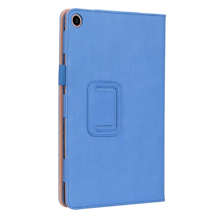 Retro Style PU Leather Card Holder Protective Case Shell for Xiaomi Mi Pad 4 Plus - Blue-5