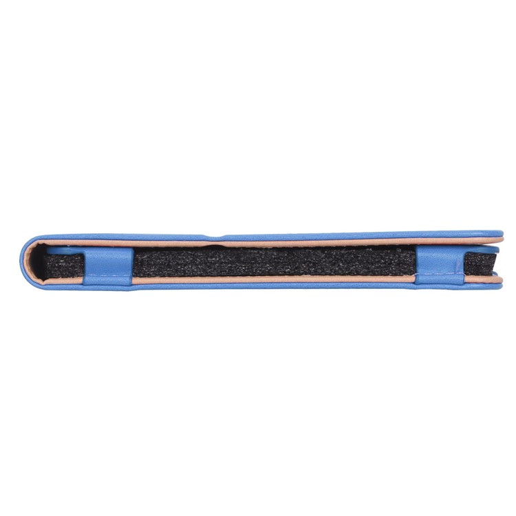 Retro Style PU Leather Card Holder Protective Case Shell for Xiaomi Mi Pad 4 Plus - Blue-7