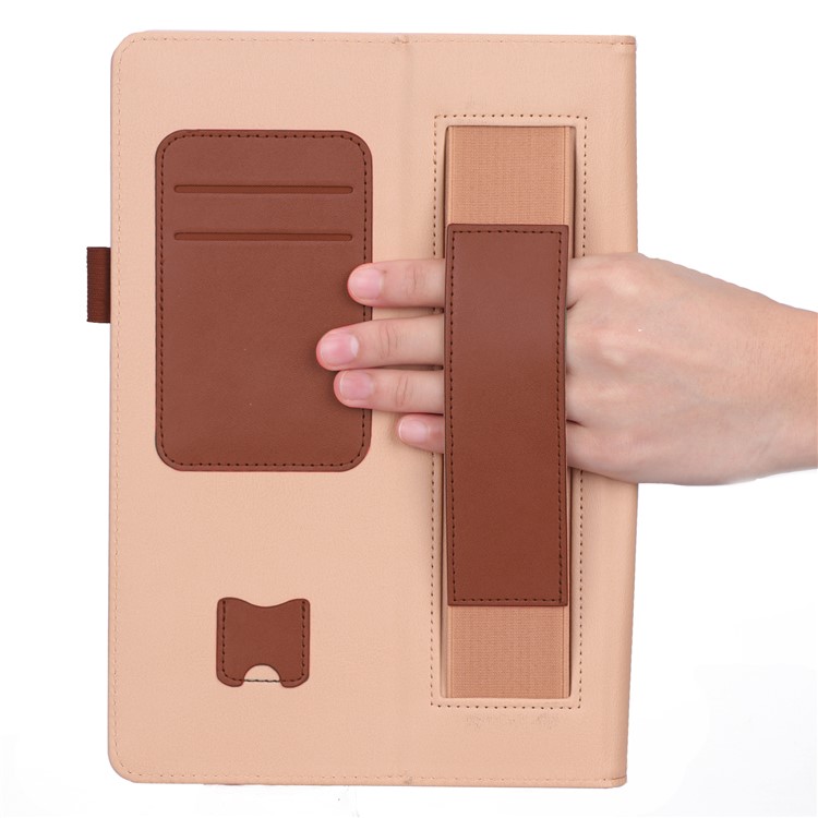 Retro Style PU Leather Stand Tablet Case Accessory for Xiaomi Mi Pad 4 Plus - Brown-2