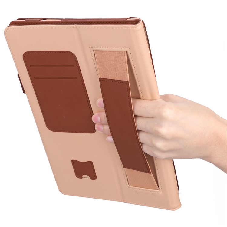 Retro Style PU Leather Stand Tablet Case Accessory for Xiaomi Mi Pad 4 Plus - Brown-3