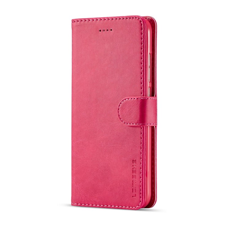 LC.IMEEKE Leather Wallet Case for Xiaomi Mi A2 / Mi 6X (China) - Rose-2