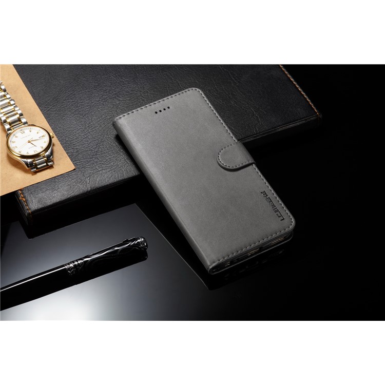 LC.IMEEKE Wallet Leather Stand Cover for Xiaomi Mi A1 / Mi 5X - Grey-4
