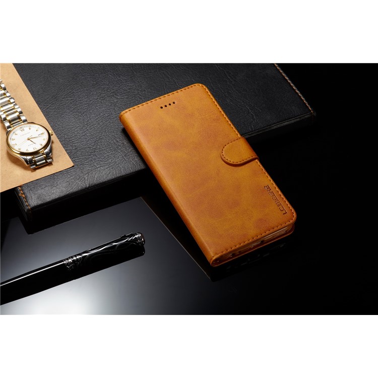 LC.IMEEKE Wallet Leather Mobile Phone Case for Xiaomi Mi A1 / Mi 5X - Brown-4