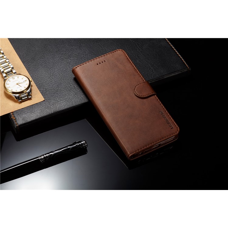LC.IMEEKE Wallet Leather Protection Shell for Xiaomi Mi A1 / Mi 5X - Coffee-9