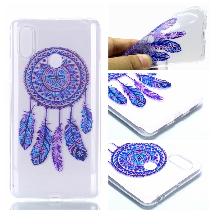 For Xiaomi Mi Max 3 Pattern Printing Soft TPU Protection Shell - Dream Catcher-1