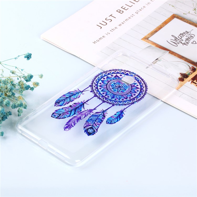 For Xiaomi Mi Max 3 Pattern Printing Soft TPU Protection Shell - Dream Catcher-2