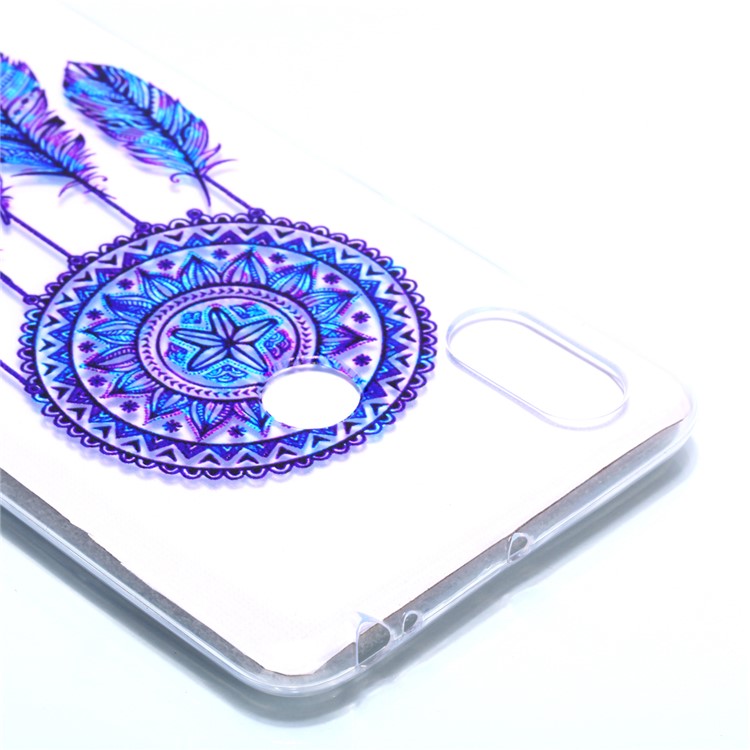 For Xiaomi Mi Max 3 Pattern Printing Soft TPU Protection Shell - Dream Catcher-4