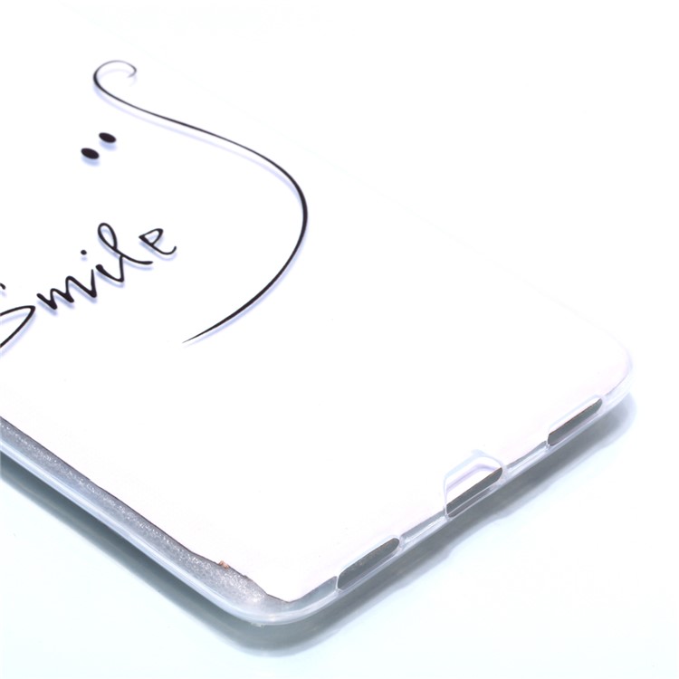 For Xiaomi Mi Max 3 Pattern Printing Soft TPU Mobile Phone Shell - Smile-3