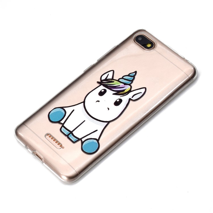 Pattern Printing Embossed TPU Cover Phone Case for Xiaomi Redmi 6A - Adorable Unicorn-2