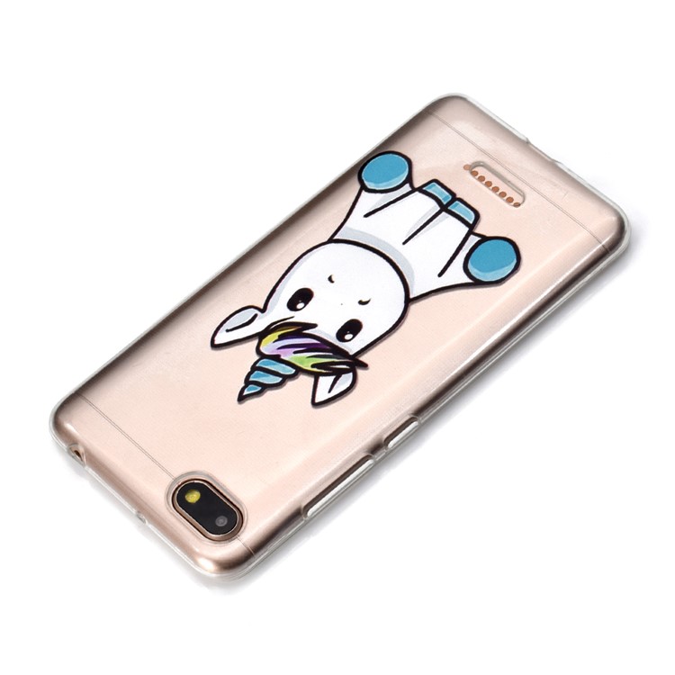 Pattern Printing Embossed TPU Cover Phone Case for Xiaomi Redmi 6A - Adorable Unicorn-3