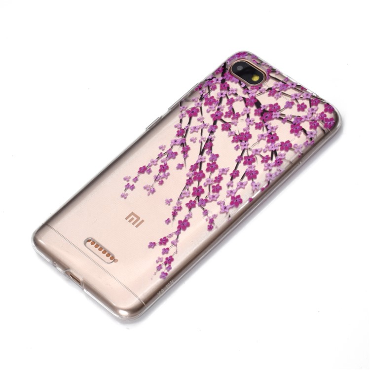 Pattern Printing Embossed TPU Case Accessory for Xiaomi Redmi 6A - Vivid Flowers-3