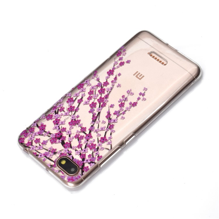 Pattern Printing Embossed TPU Case Accessory for Xiaomi Redmi 6A - Vivid Flowers-4
