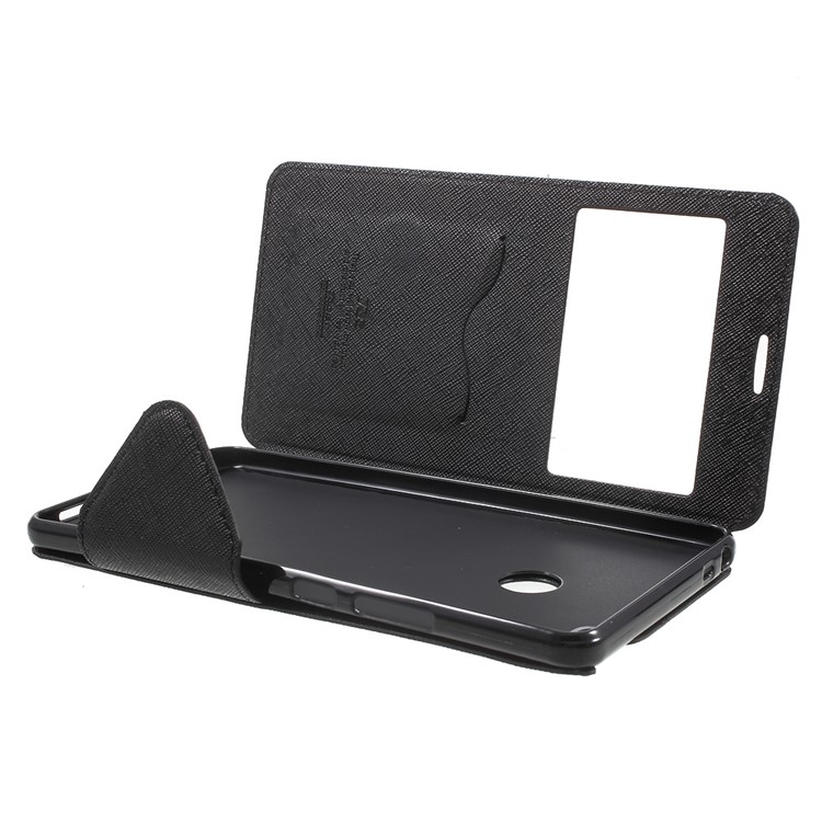 ROAR KOREA View Window Leather Stand Case for Xiaomi Mi Max - Black-5