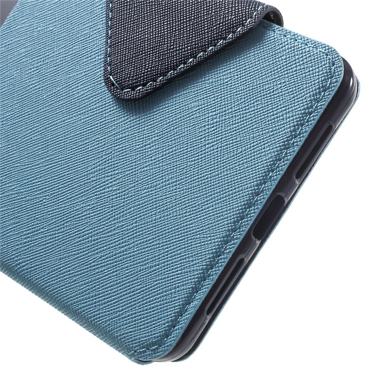 ROAR View Window Leather Card Holder Cover for Xiaomi Mi Max - Baby Blue-7