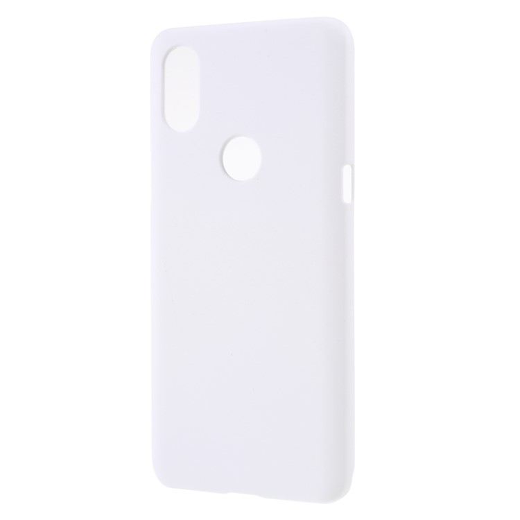 Rubberized Hard Shell Case for Xiaomi Mi Mix 3 - White-2