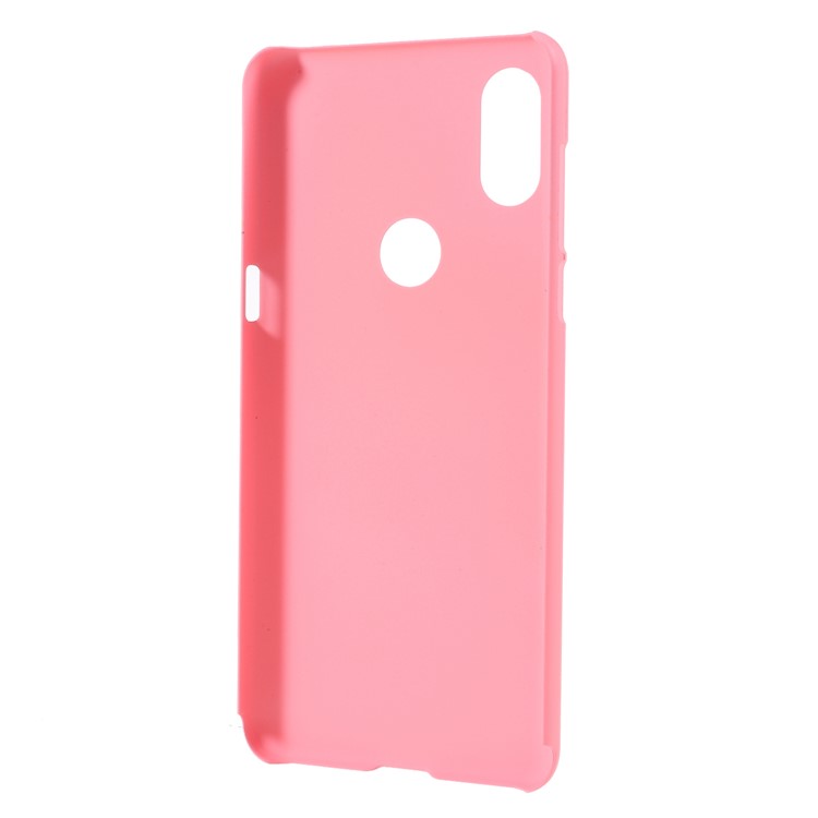 Rubberized Hard Mobile Phone Case for Xiaomi Mi Mix 3 - Pink-3