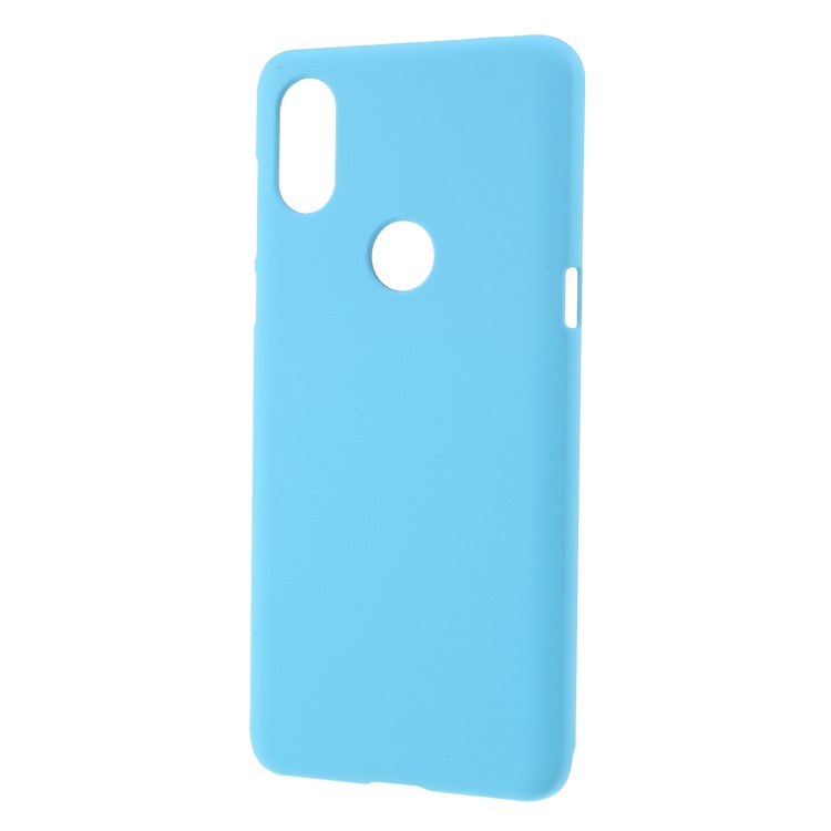 Rubberized Hard Cover Shell Case for Xiaomi Mi Mix 3 - Baby Blue-2