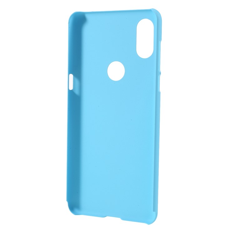 Rubberized Hard Cover Shell Case for Xiaomi Mi Mix 3 - Baby Blue-3
