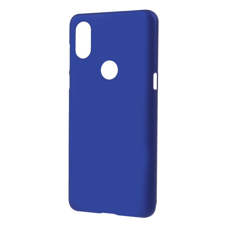 Rubberized Hard Case Phone Shell for Xiaomi Mi Mix 3 - Dark Blue-2