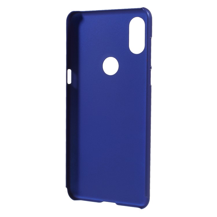 Rubberized Hard Case Phone Shell for Xiaomi Mi Mix 3 - Dark Blue-3