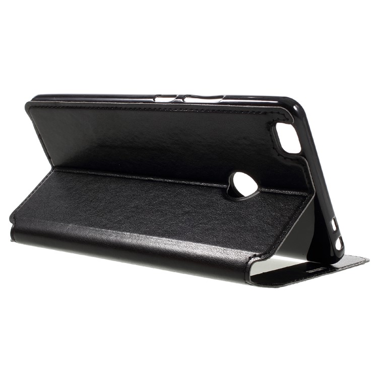 ROAR KOREA Noble Leather View Stand Case for Xiaomi Mi Max - Black-5