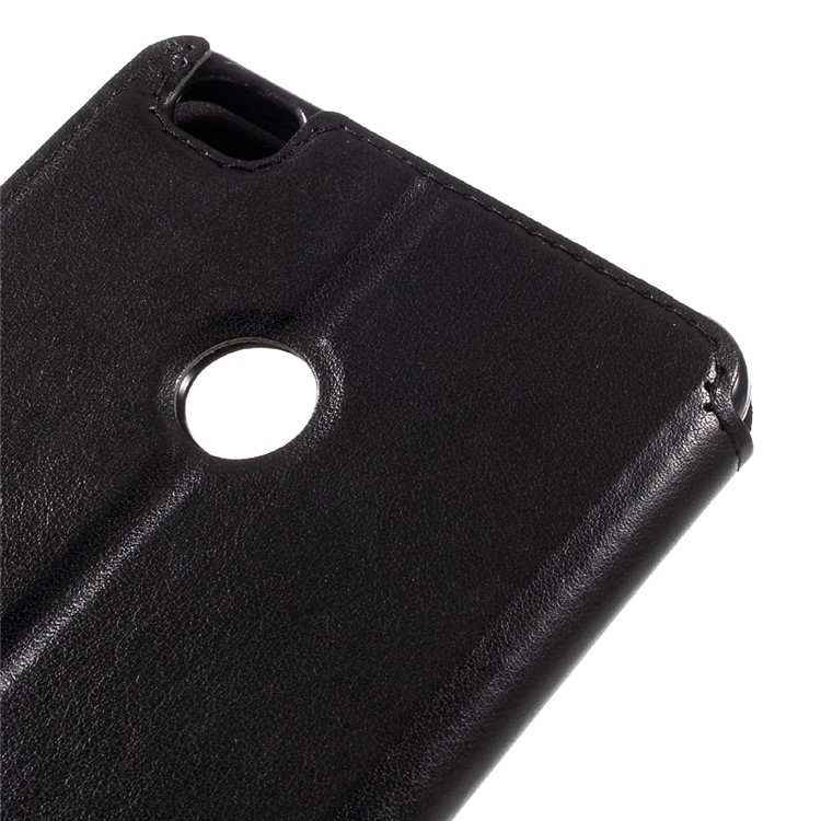 ROAR KOREA Noble Leather View Stand Case for Xiaomi Mi Max - Black-8
