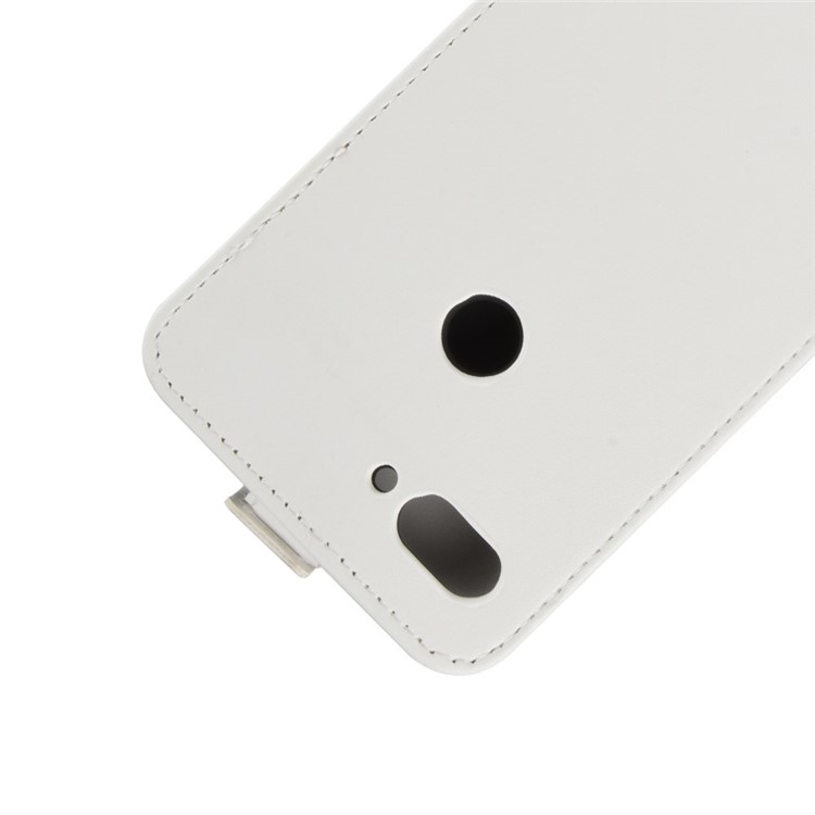 Crazy Horse Vertical Leather Card Holder Cover for Xiaomi Mi 8 Lite / Mi 8 Youth (Mi 8X) - White-4