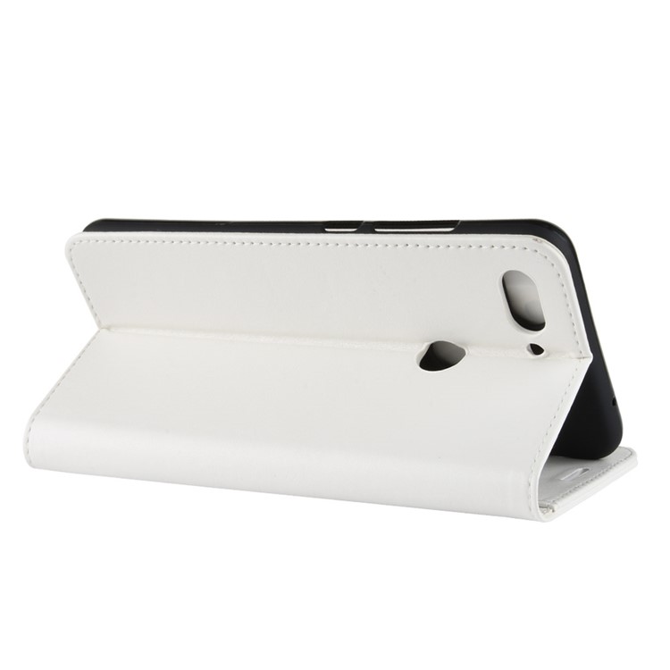 Crazy Horse Wallet Stand Leather Mobile Cover for Xiaomi Mi 8 Lite/Mi 8 Youth (Mi 8X) - White-8