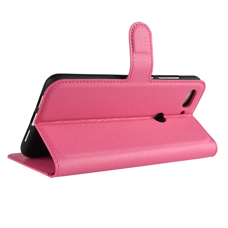 Litchi Texture Wallet Leather Flip Phone Case for Xiaomi Mi 8 Lite / Mi 8 Youth (Mi 8X) - Rose-6