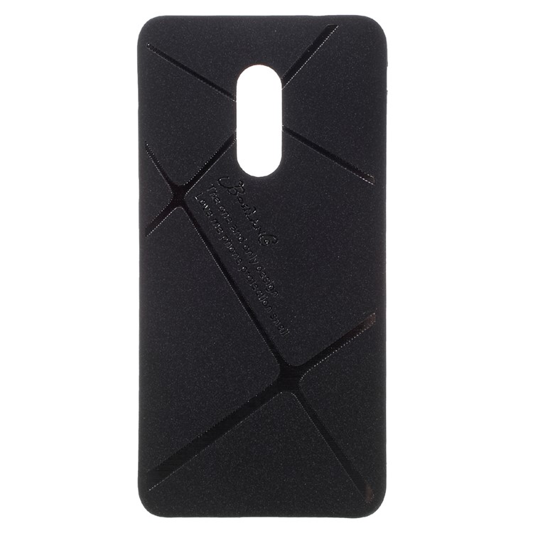BOSILANG Matte TPU Back Case for Xiaomi Redmi Note 4 - Black-1