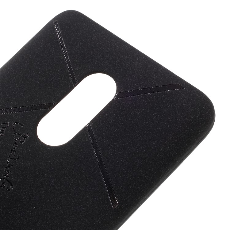BOSILANG Matte TPU Back Case for Xiaomi Redmi Note 4 - Black-3