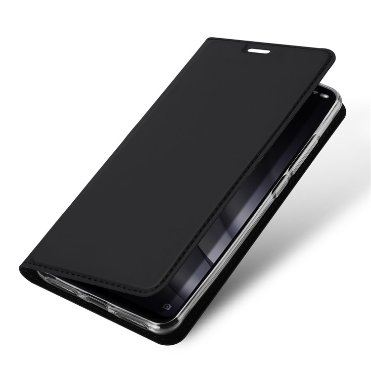 DUX DUCIS Skin Pro Series for Xiaomi Mi 8 Lite / Mi 8 Youth (Mi 8X), Business Leather Stand Mobile Case - Black-4